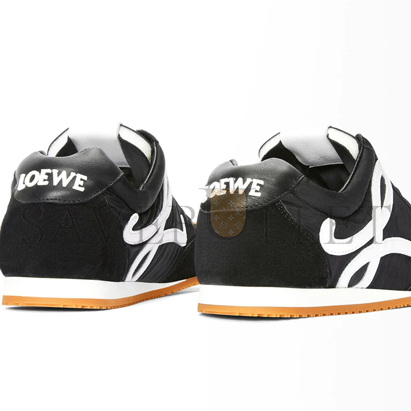L0ew* ballet runner 2.0 in nylon and calfskin m816282xb3 0